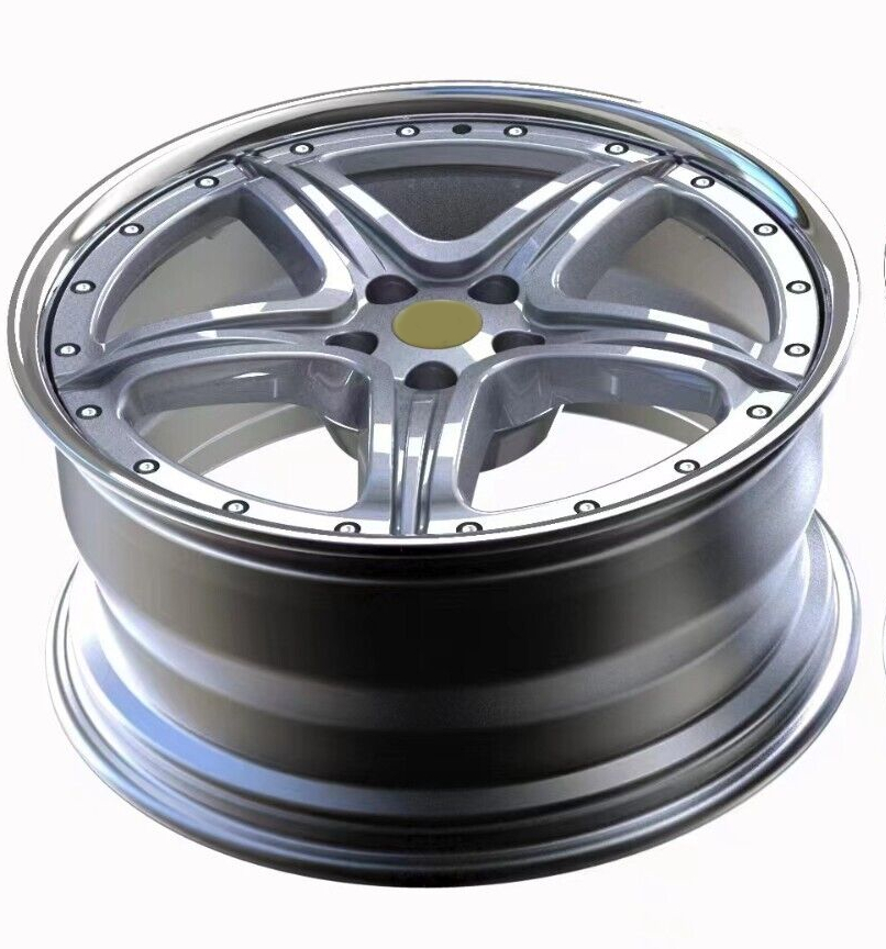 FM 202 - 18 Inch Aftermarket Forged Custom Made Wheels Set Type for Ferrari 575M Maranello (2 PIECE - No Dish)