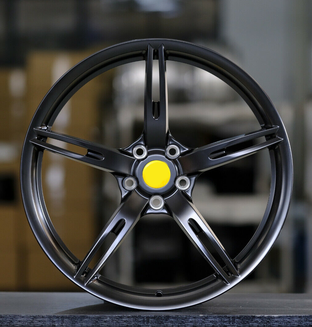 FD 204 - 20 Inch Aerodynamics Split Setup Aftermarket Forged Custom Made Wheels Set Type for Ferrari 458 ITALIA