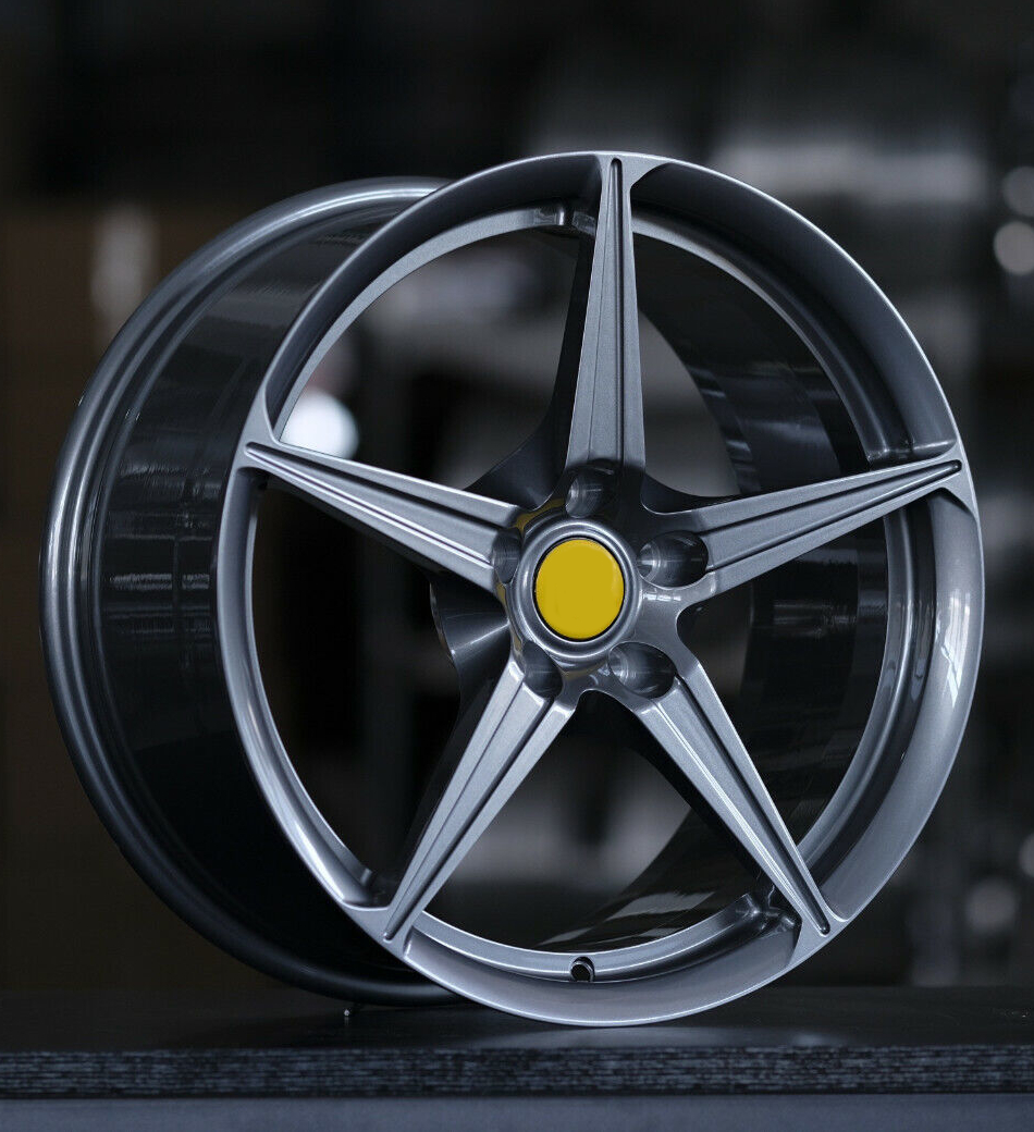 FN 204 - 17 Inch Aftermarket Forged Custom Made Wheels Set Type for Ferrari Scuderia Challenge